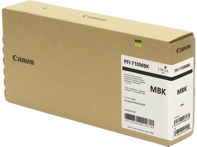 Canon Inktcartridge PFI-710 MBK Origineel Matzwart 2353 C 001