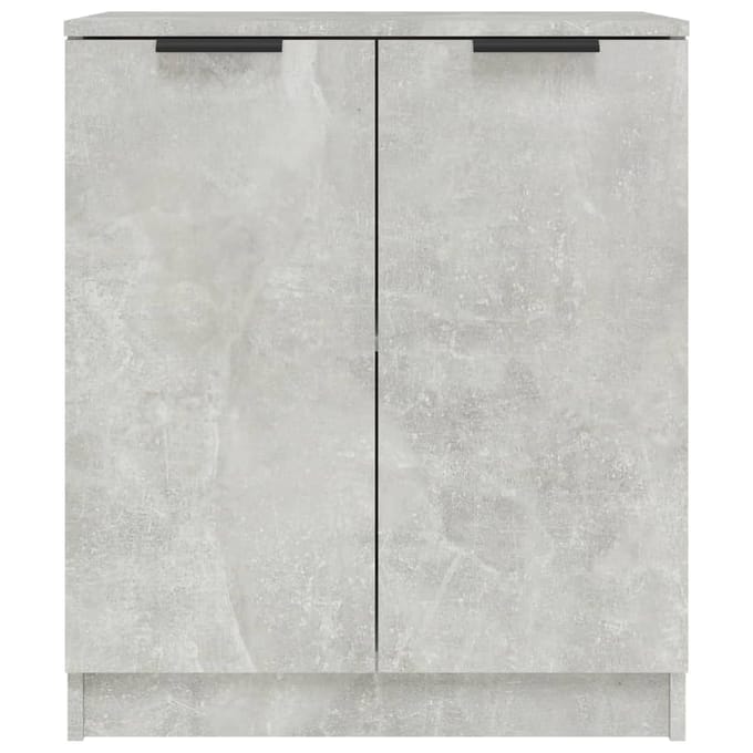 vidaXL - Dressoir - 60x30x70 - cm - bewerkt - hout - betongrijs