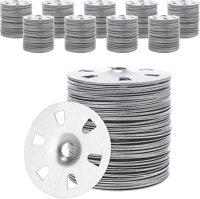 1000 Stuks Sluitringen 35mm voor Isolatieplaten en Gipsplaten