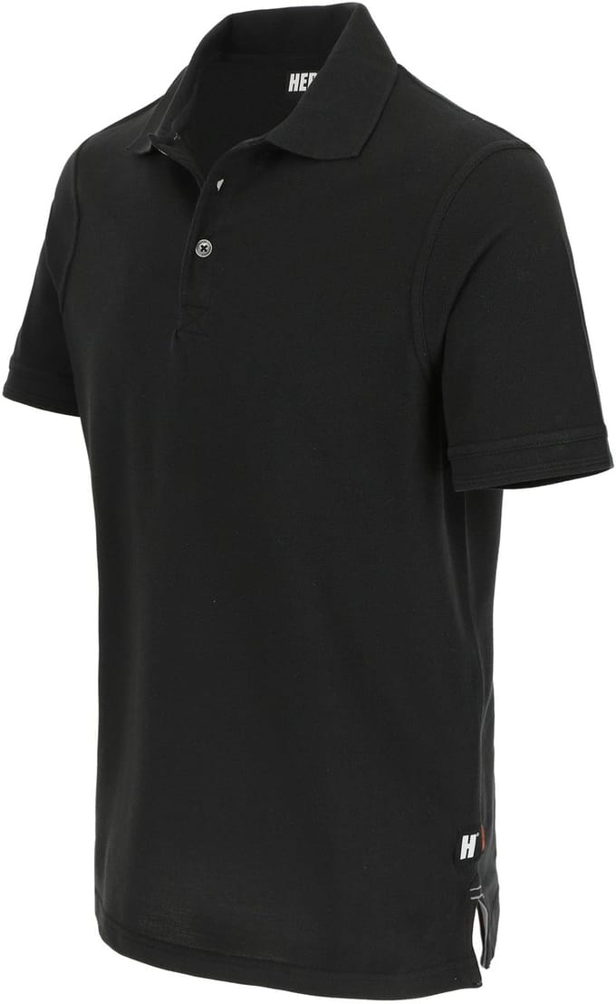 Herock Levi Polo Korte Mouwen Donker Kaki L