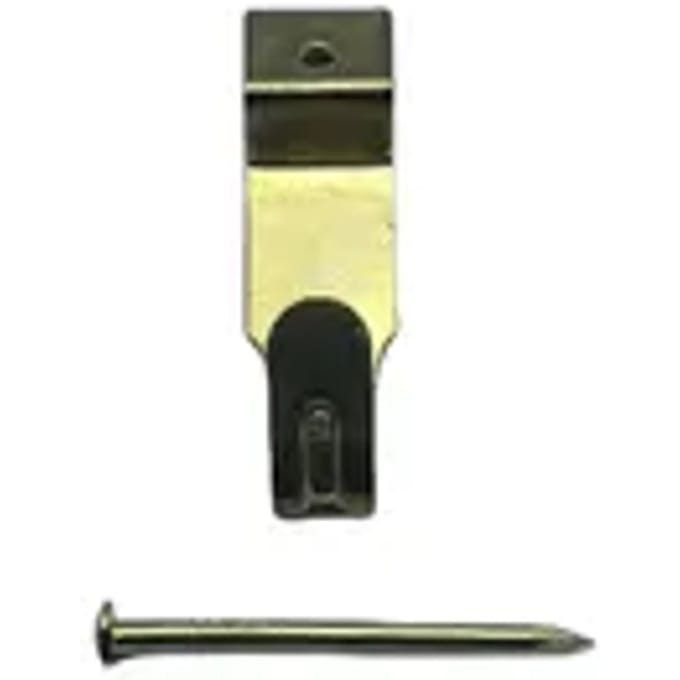 Sencys Wandhaakje 27mm Vermessingd Per 10