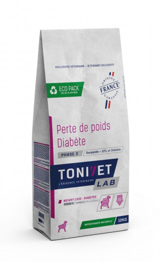 Tonivet Lab Perte De Poids - Diabete 2 - 12kg