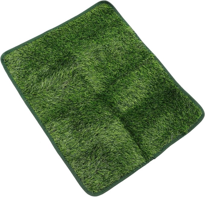 Kunstgras Mat - Honden Toilet - Huisdier Training - Draagbaar Ontwerp - 58.5x46x2CM - Groen