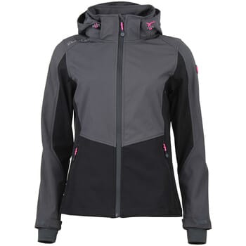 Dames capuchon zip hoodie mesh Peak Mountain Softshell