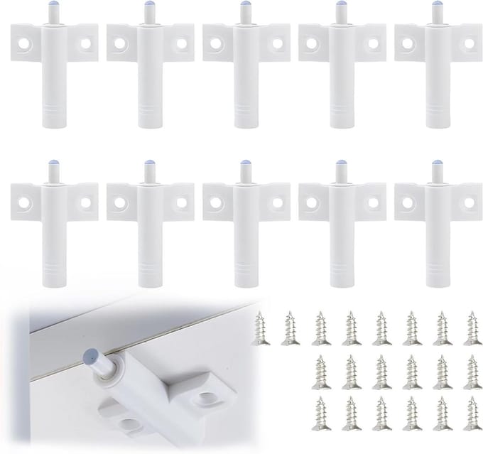 Softclose Demper - Zacht Sluitmechanisme - Kastdeuren Dempen - Hydraulische Technologie - 10 stuks - null