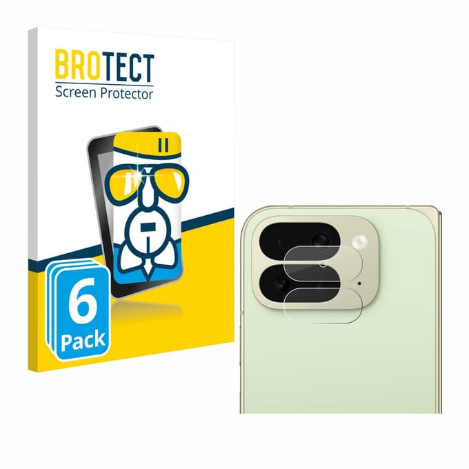 Screenprotector 6 Stuks voor Google Pixel 10 Pro Fold (ALLEEN Camera Lens) Beschermglas transparant