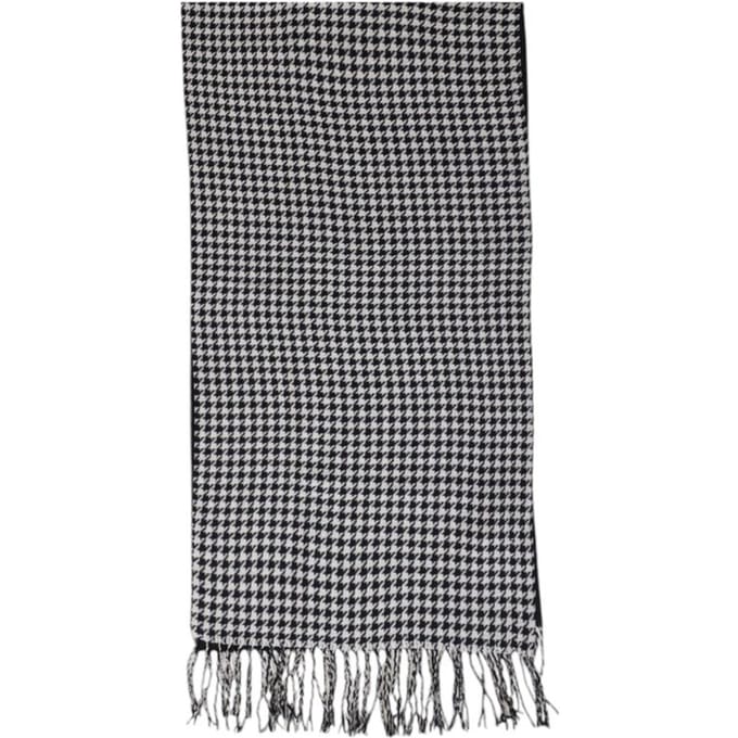 Houndstooth Wol Sjaal