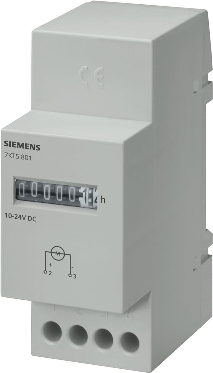 Siemens Mechanische tijdsteller 10-27v dc 7kt5801