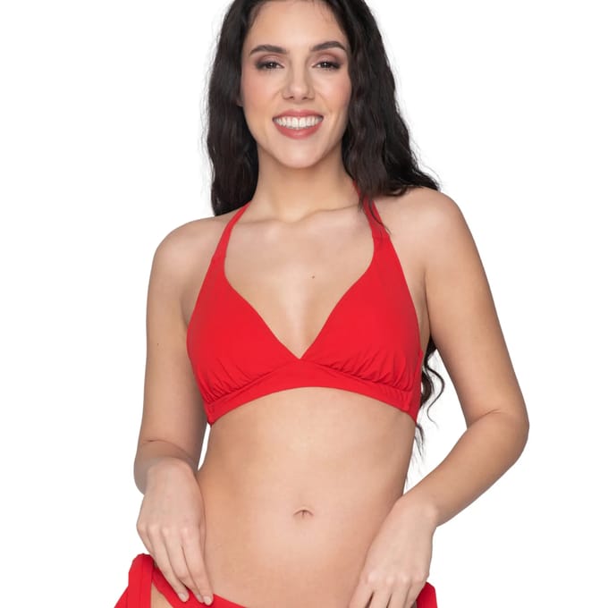 Bikini Luna Splendida In elkaar grijpende driehoekige bikinitop BLUE SENSE