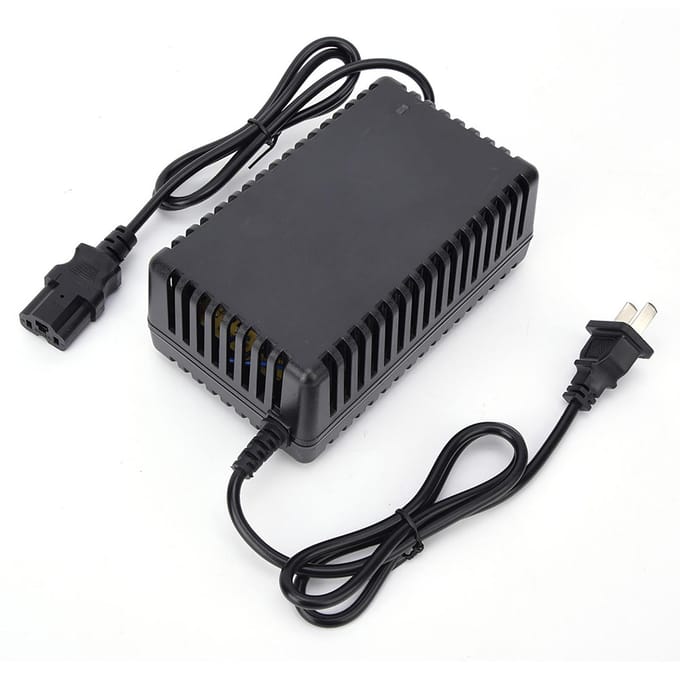 24V 12 14AH 1.8A Lader met Indicatielampje voor Elektrische Fiets Electromobiel CN gray