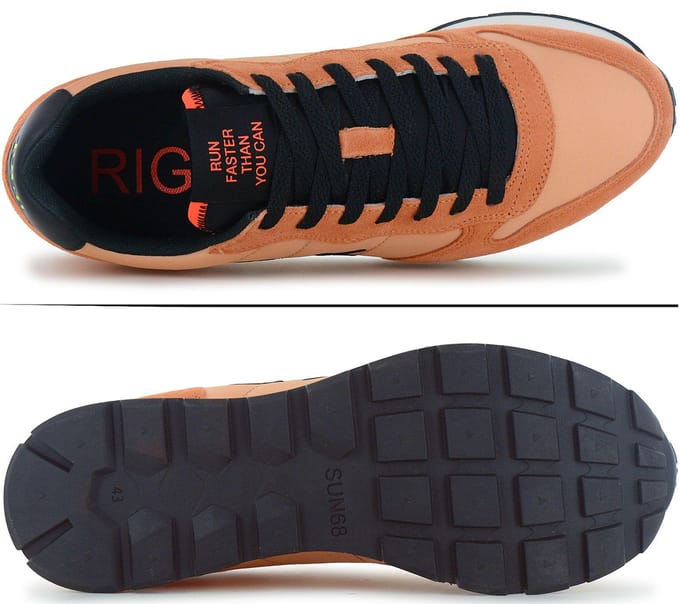 Sun68 Sneaker Tom Fluo Fenicottero - Maat 41 - Heren - Sneakers