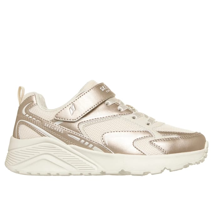 Skechers UNO LITE - VISTA STRIKE Meisjes Sneakers - Naturel / Goud