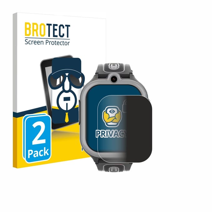 BROTECT - privacy screenprotector voor Valdus DF91 - Folie Beschermfolie Blauwlichtfilter 2 Stuks