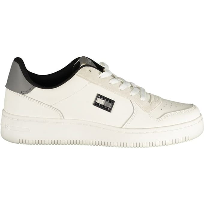 Tommy Hilfiger Witte Polyurethaan Heren Sneakers