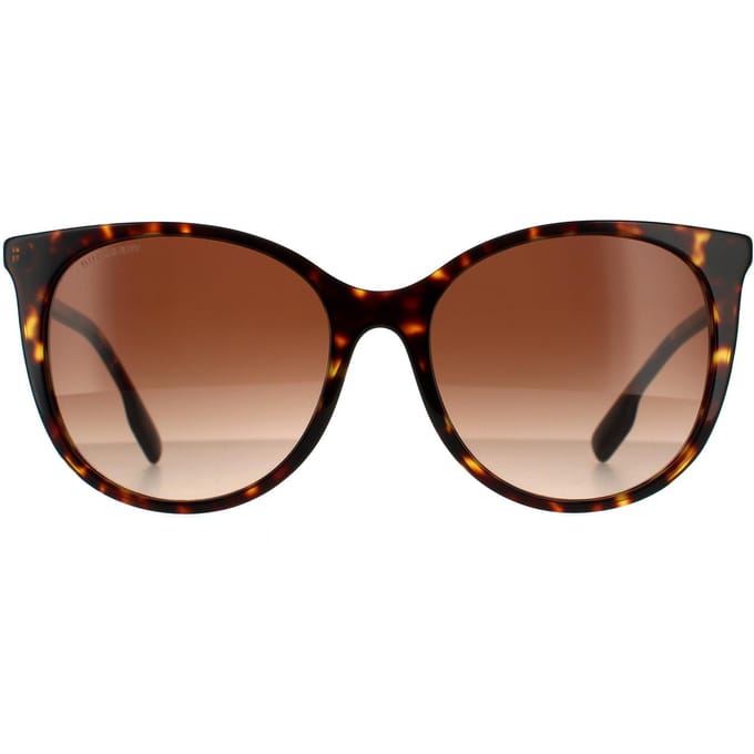 Burberry zonnebril BE4333 300213 Dark Havana Brown Gradiënt