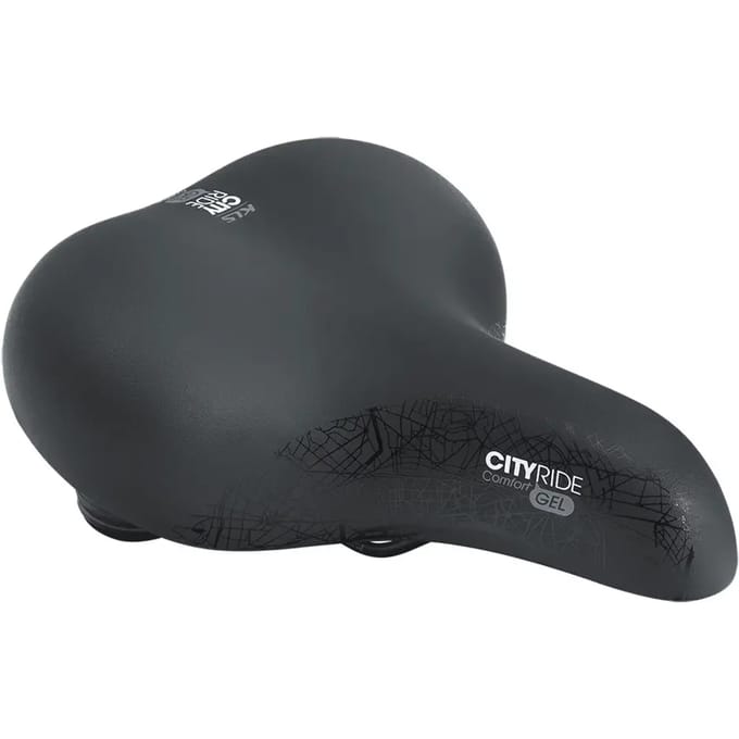 KLS Cityride Gel Fietszadel - Comfortabele Stadsfietszadel