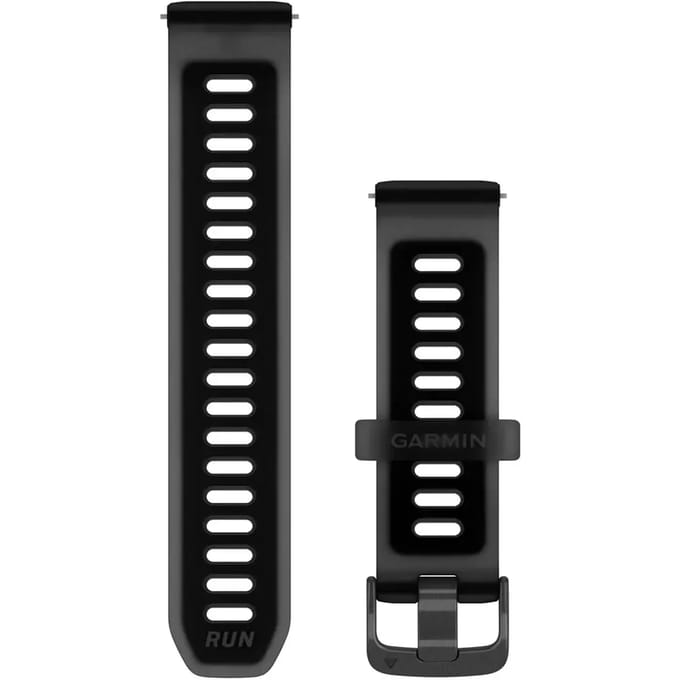 Silicone Horlogeband met Grijze Gesp Garmin Quick Release
