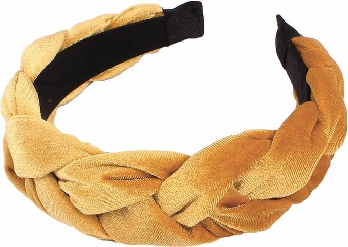 Velvet Diadeem / Haarband | Goud | Fluweel / Polyester | Fashion Favorite