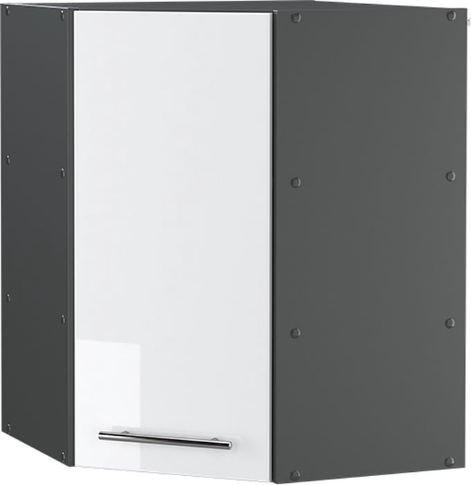 Vicco Fame-Line Hoek hangkast – 57 cm Wit Hoogglans
