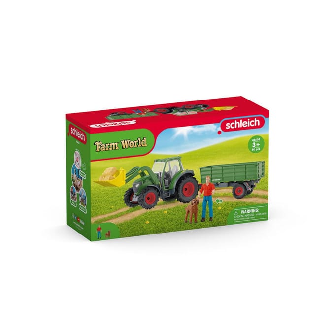 schleich FARM WORLD - Tractor met Aanhanger - 42608