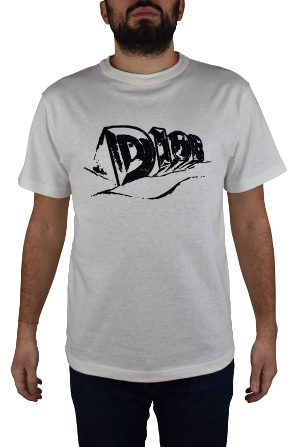 Dior T-shirt Wit