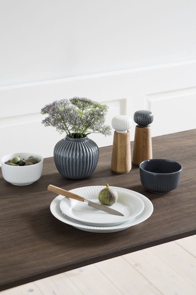 Kähler Design - Hammershøi Vaas - antraciet - Hoogte 20 cm - 4 - 6 Wochen
