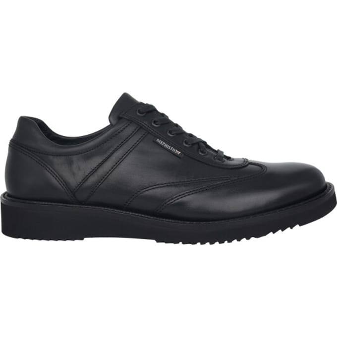 Mephisto Adriano - heren veterschoen - Zwart - maat 44.5 (EU) 10 (UK)