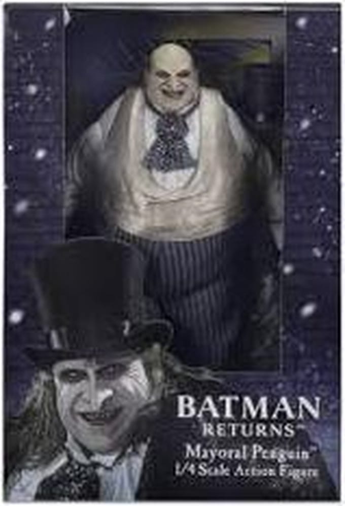 NECA Batman Returns Action Figure 1/4 Mayoral Penguin (Danny DeVito) 38 cm Action Figuur