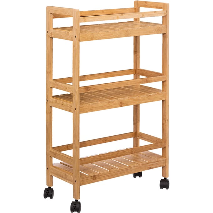 Eazy Living Trolley 3-Laags Lena Bruin