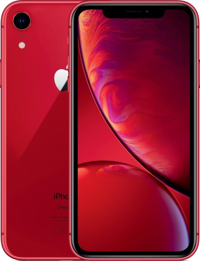 Apple iPhone XR - 256GB - Rood
