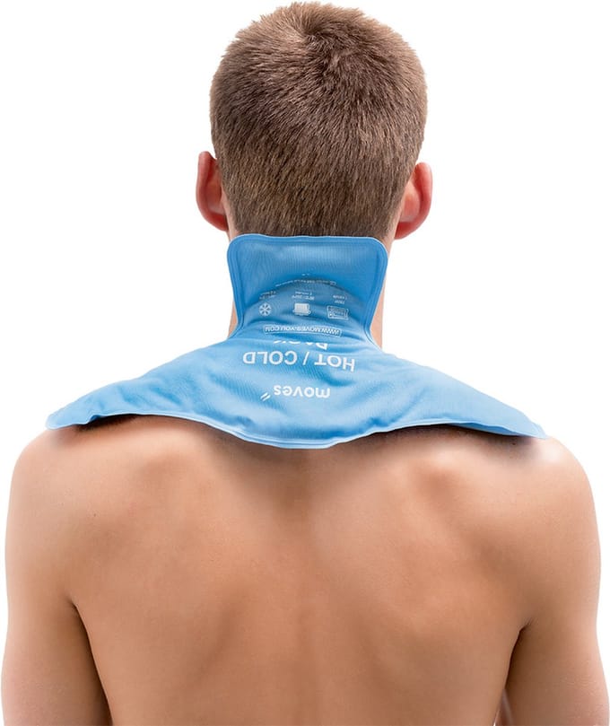 Moves Hot Cold Pack - Hotpack Nek & Schouders - Warm-koud kompres - Ice pack - Natuurlijke klei