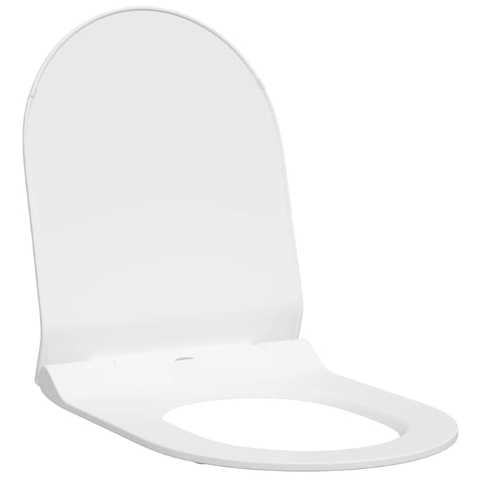 vidaXL - Toiletbril - Verstelbaar - Wit - 50 - x - 36,5 - x - 5 - cm - Polypropyleen