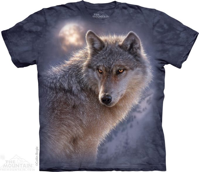 T-shirt Adventure Wolf S