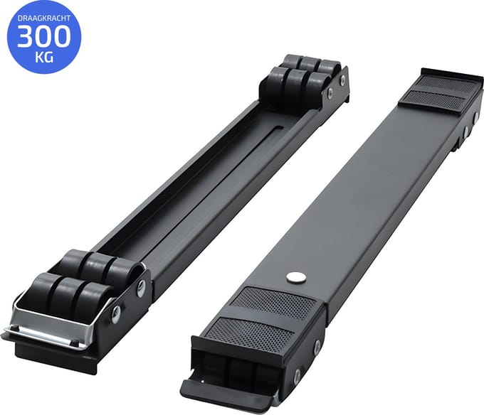 VanDijck Meubelrollers - Wasmachine Verhoger - Verstelbaar 45-72 cm - Max 300 kg