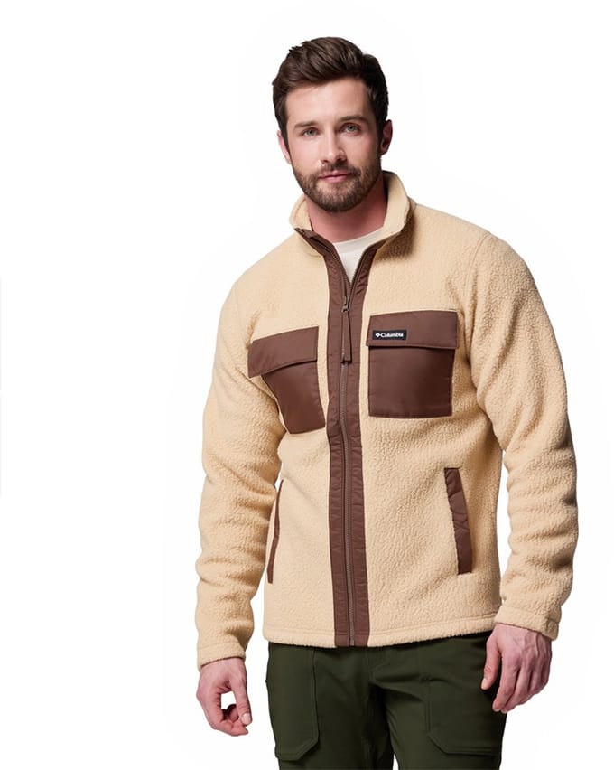 Columbia Juniper Peak™ Fleece Met Volledige Rits Beige S Man