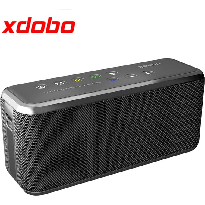 XDOBO X8 MAX haut-parleur sans fil Portable 100W avec technologie BT5.0 haut-parleurs étanches IPX5 TWS noir