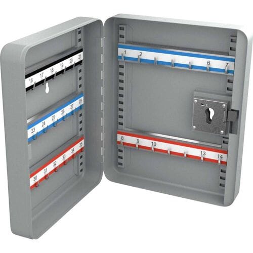 Basi Sleutelkast SS 100 PZ 2171-0045 Aantal haken 35 Grijs (metalen behuizing)