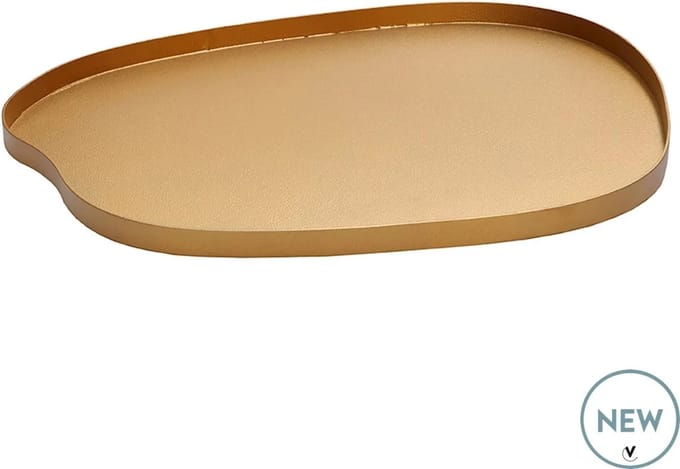 Dienblad Bariri | Medium | Goud - Gold | L50 x B40 x H2 cm