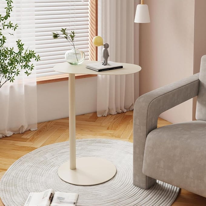 Bijzettafel - Salontafel - Woonkamer Decoratie - Waterdichte Structuur - 50CM - A