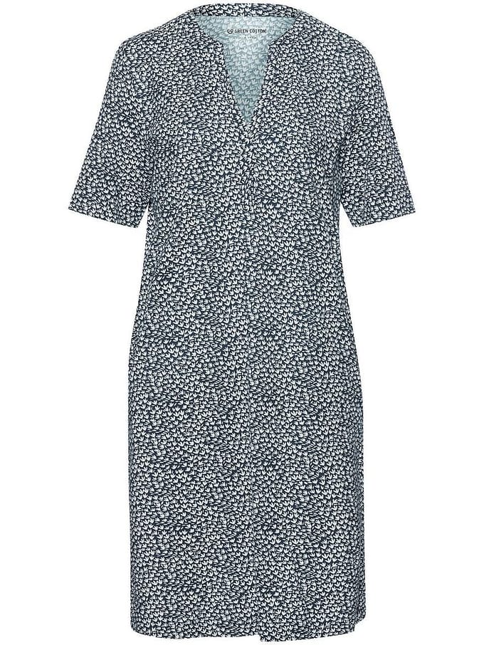 Jerseyjurk Birthe Van Green Cotton blauw