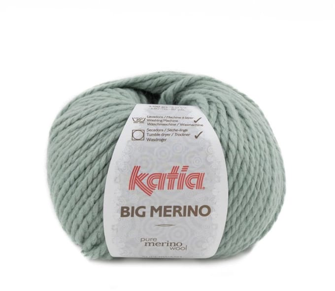 Katia Big Merino - 52 saliegroen - Wol/Acryl Garen