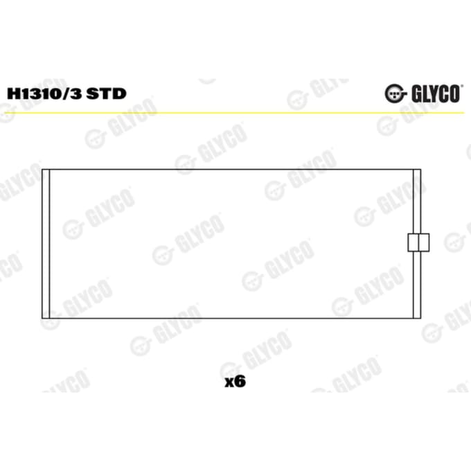 Krukaslagerset GLYCO H1310/3 STD
