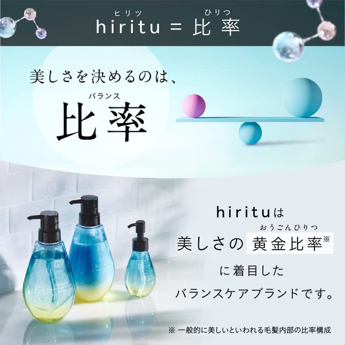 Hiritu - Balance Repair Shampoo Smooth Refill 350ml