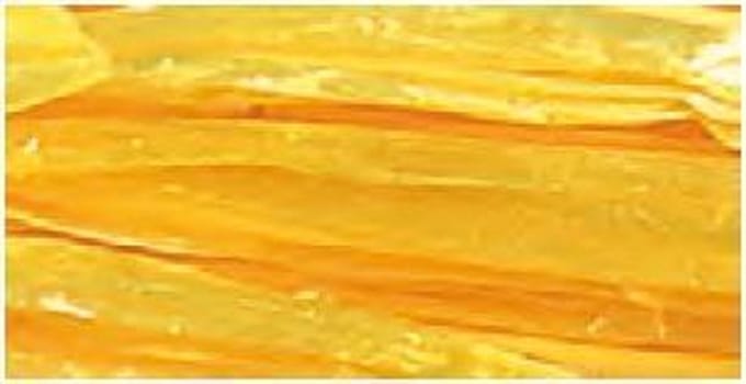 Raffia Folia rol a 30m geel -