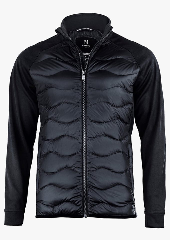 Stillwater Heren - Zwart Premium hybride donsjack | Maat M | Zwart