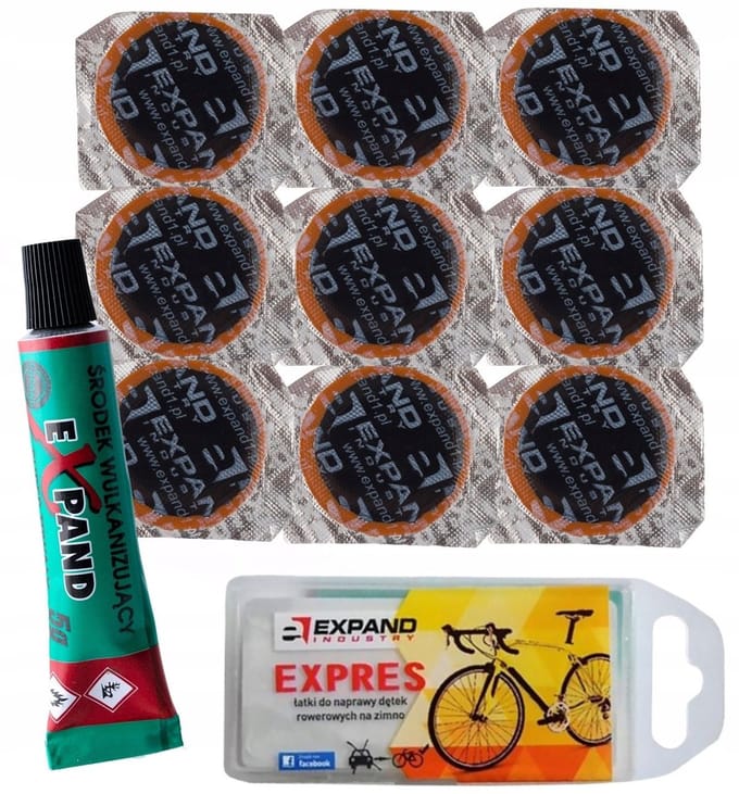 Expand Express - Bandenreparatieset - 9 patches - Met lijm
