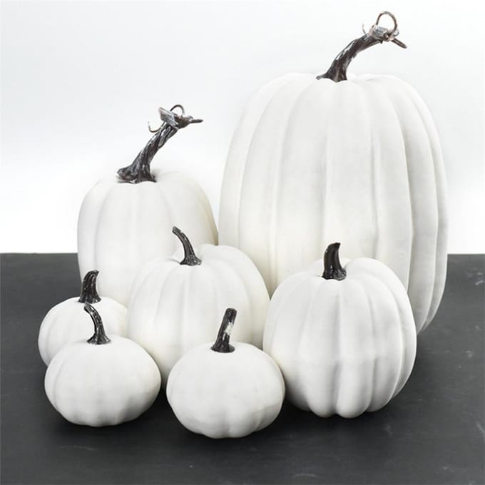7 pièces Simulation citrouille modèle artificielle citrouille décoration maison table décor pour Thanksgiving et