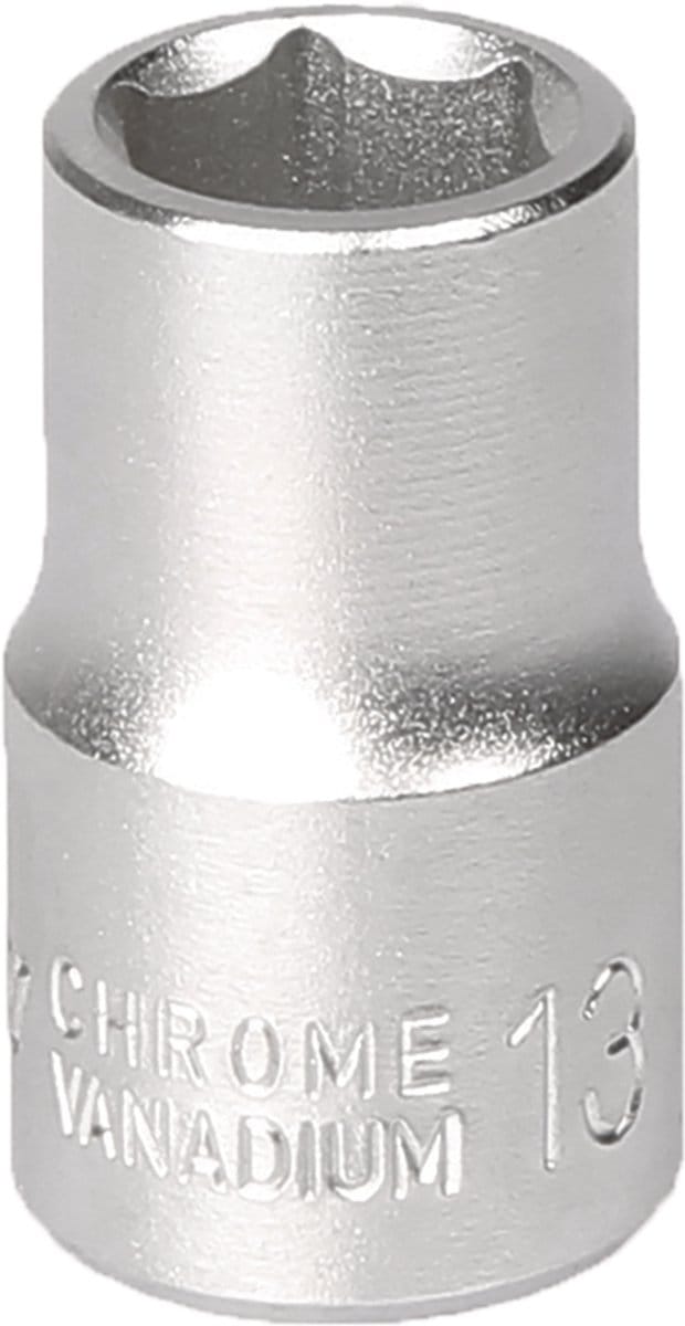 MJW Doplagssleutel 1/2" Hex 13mm CrV Staal