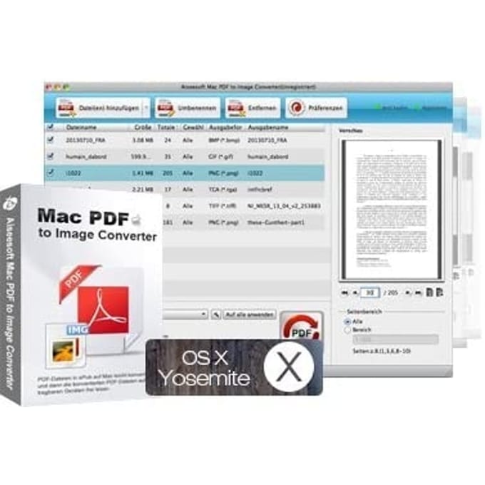 Aiseesoft Mac PDF to Image Converter