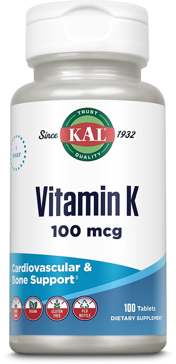 Vitamine K1 100 mcg I laboratoriumgetest